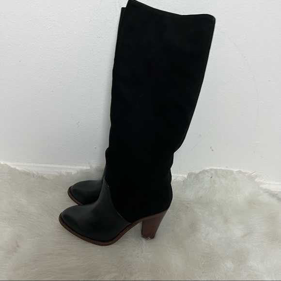 NWB Splendid Sullie Suede Leather Heel Riding Knee High Boots - Picture 10 of 15